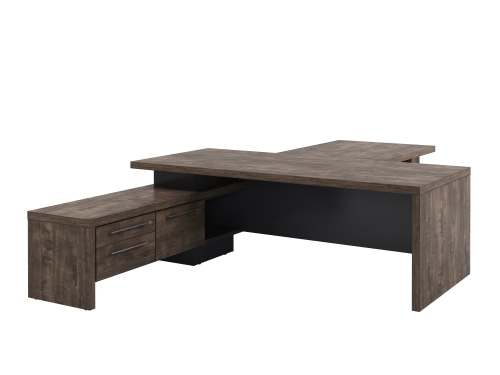 Стол руководителя с опорной тумбой Т-822.0000Л (L) с брифингом фото 2 Стол руководителя с опорной тумбой Т-822.0000Л (L) с брифингом фото 2