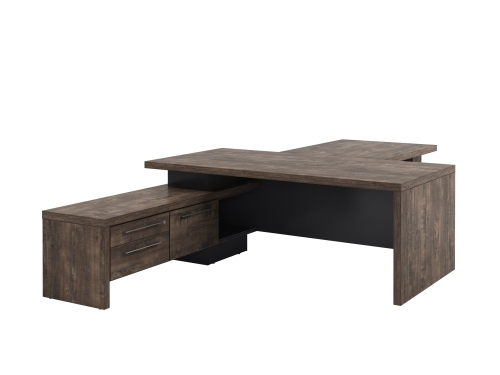 Стол руководителя с опорной тумбой Т-820.0000Л с брифингом фото 2 Стол руководителя с опорной тумбой Т-820.0000Л с брифингом фото 2