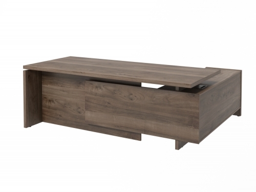 Стол с опорной тумбой FI-121L.DD Орех Пацифик Табак Стол с опорной тумбой FI-121L.DD Орех Пацифик Табак