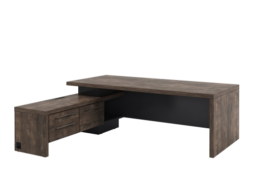 Стол руководителя с опорной тумбой Т-22.1000Л с блоком розеток фото 2 Стол руководителя с опорной тумбой Т-22.1000Л с блоком розеток фото 2