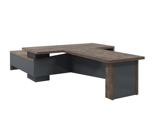 Стол руководителя с опорной тумбой Т-922.0000ПР с брифингом фото 2 Стол руководителя с опорной тумбой Т-922.0000ПР с брифингом фото 2