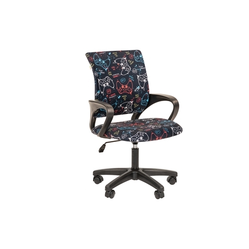 Кресло компьютерное детское Chairman Kids 103 LT (Чёрный пластик) фото 2 Кресло компьютерное детское Chairman Kids 103 LT (Чёрный пластик) фото 2