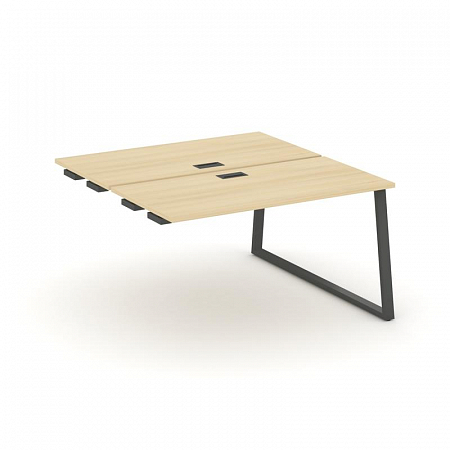 Style Project Стол-приставка к опор. элем. SN-6T1.DPRS-023 Акация Лорка/Металл Антрацит/Заглушка Пла