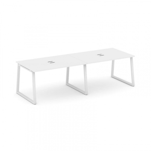 Style Project Стол переговорный SN-6T1.SPRG-012 Акация Лорка/Металл Антрацит/Заглушка Металл Антраци фото 18