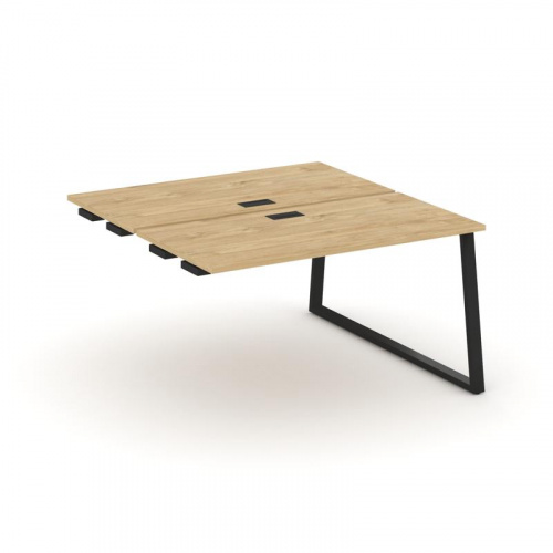 Style Project Стол-приставка к опор. элем. SN-6T1.DPRS-021 Акация Лорка/Металл Антрацит/Заглушка Пла Style Project Стол-приставка к опор. элем. SN-6T1.DPRS-021 Акация Лорка/Металл Антрацит/Заглушка Пла