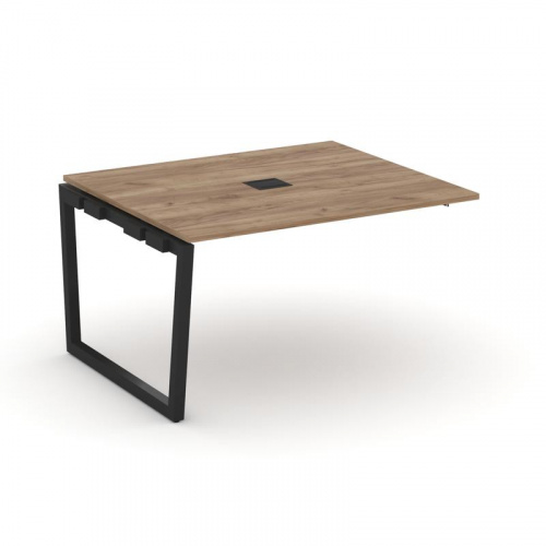 Style Project Проходной наб. элем. перег. стола SN-5T2.NSPRG-032 Акация Лорка/Металл Антрацит/Заглуш фото 5