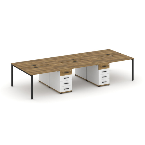 Бенч-система на 6 мест с 2 опорными тумбами Concept CN.DRS-449 фото 7 Бенч-система на 6 мест с 2 опорными тумбами Concept CN.DRS-449 фото 7