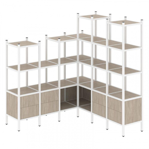 Стеллаж офисный угловой Loft VR.L-41 фото 2