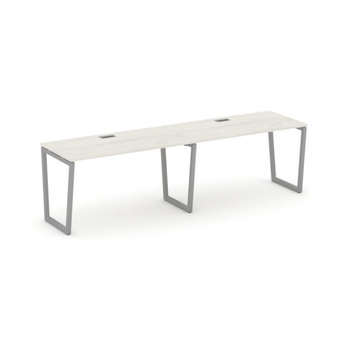 Style Project Рабочая станция 1 сторон. SN-4T2.ORS-024 Акация Лорка/Металл Антрацит/Заглушка Пластик фото 11