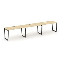 Style Project Рабочая станция 1 сторон. SN-4T2.ORS-052 Акация Лорка/Металл Антрацит/Заглушка Пластик