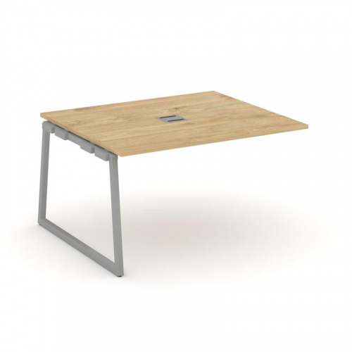 Style Project Проходной наб. элем. перег. стола SN-4T1.NSPRG-033 Акация Лорка/Металл Антрацит/Заглуш фото 2