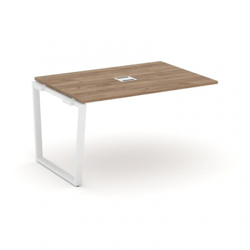 Style Project Проходной наб. элем. перег. стола SN-6T2.NSPRG-004 Акация Лорка/Металл Антрацит/Заглуш фото 11