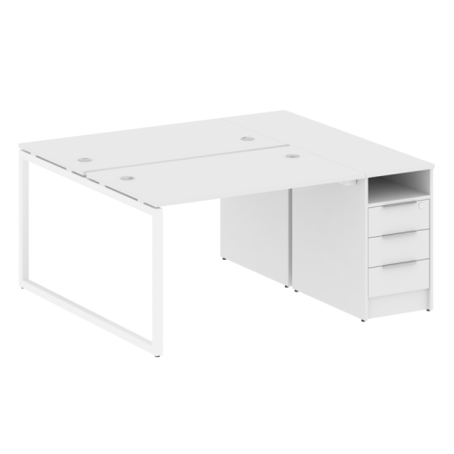 Бенч-система с тумбой на О-обр. м/к Metal System Quattro 40БО.РС-СТП-2.2 фото 8 Бенч-система с тумбой на О-обр. м/к Metal System Quattro 40БО.РС-СТП-2.2 фото 8