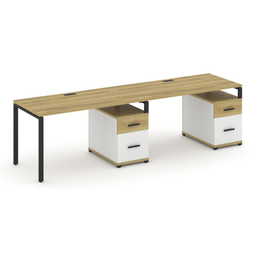 Бенч-система на 2 места с 2 опорными тумбами Concept CN.ORS-315 фото 6