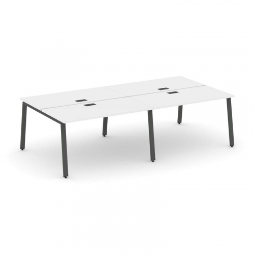 Style Project Рабочая станция 2-х сторон. SN-6A.DRS-044 Дуб Наварра/Металл Белый 3160*1432*750 фото 24