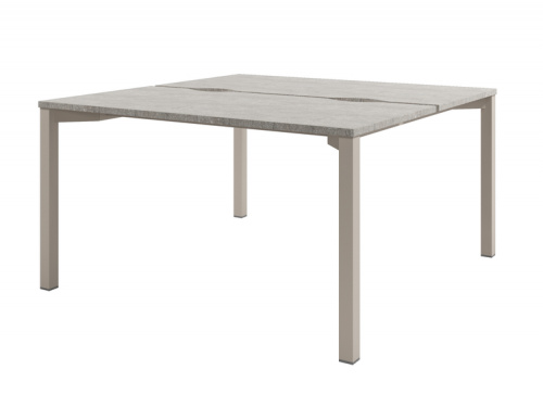 Стол тандем на металлокаркасе D-41 фото 4 Стол тандем на металлокаркасе D-41 фото 4