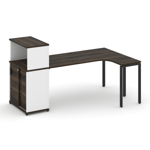 Стол эргономичный с опорным шкафом-купе Concept CN.SA-220(R) Стол эргономичный с опорным шкафом-купе Concept CN.SA-220(R)
