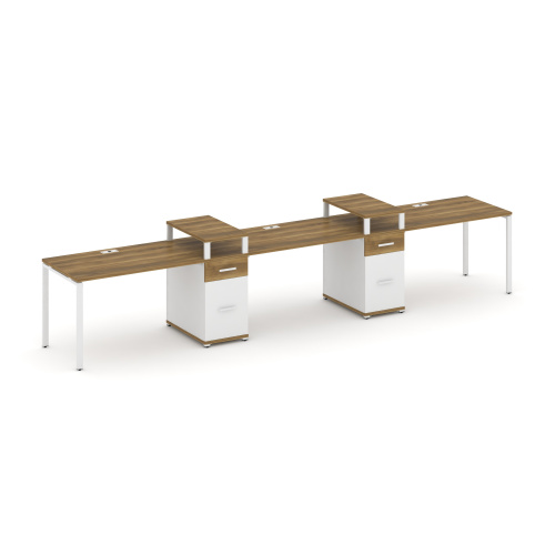 Бенч-система на 3 места с 2 опорными тумбами Concept CN.ORS-454 фото 8 Бенч-система на 3 места с 2 опорными тумбами Concept CN.ORS-454 фото 8