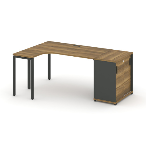 Стол эргономичный с опорным шкафом-купе Concept CN.SA-218(L) Стол эргономичный с опорным шкафом-купе Concept CN.SA-218(L)