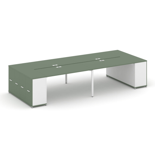 Бенч-система с опорными распашными шкафами Concept CN.DRS-264 фото 5 Бенч-система с опорными распашными шкафами Concept CN.DRS-264 фото 5