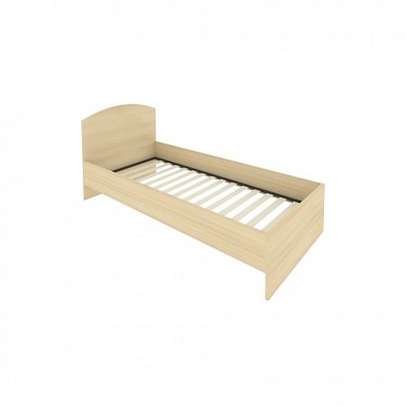 Кровать с ортопедическим основанием и изголовьем С-КИ-90