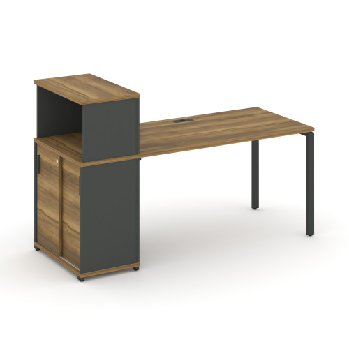 Стол офисный с опорным шкафом-купе Concept CN.SP-240 Стол офисный с опорным шкафом-купе Concept CN.SP-240