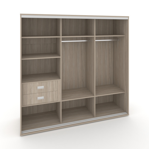 Корпус 3-х секционного шкафа низкого L=2069мм Maris SH.K3-4.2 K6 фото 6