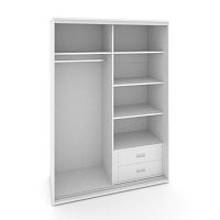 Корпус 2-х секционного шкафа низкого L=1200мм Maris SH.K2-2.2 K1