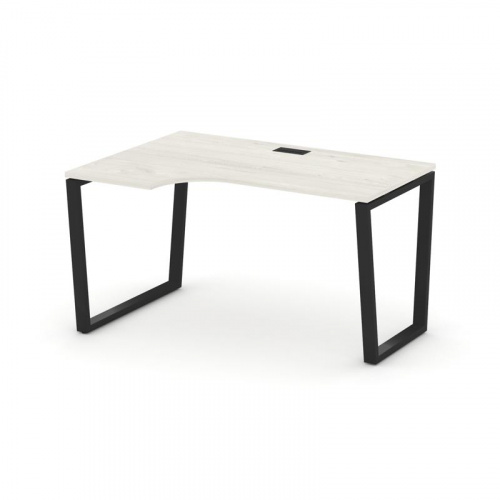 Style Project Стол рабочий эргоном. SN-6T2.SPA-012(L) Акация Лорка/Металл Антрацит/Заглушка Пластик фото 6 Style Project Стол рабочий эргоном. SN-6T2.SPA-012(L) Акация Лорка/Металл Антрацит/Заглушка Пластик фото 6