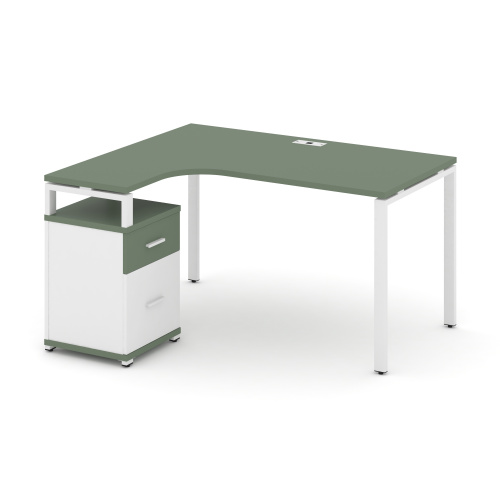 Стол эргономичный с опорной тумбой Concept CN.SA-306(L) Стол эргономичный с опорной тумбой Concept CN.SA-306(L)