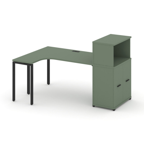 Стол эргономичный с опорным распашным шкафом Concept CN.SA-214(L)