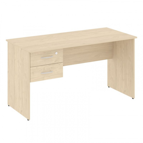 Nova S Стол письменный с подвесной тумбой В.СПТП-3 Бук Артизан 1400*650*750 фото 2 Nova S Стол письменный с подвесной тумбой В.СПТП-3 Бук Артизан 1400*650*750 фото 2