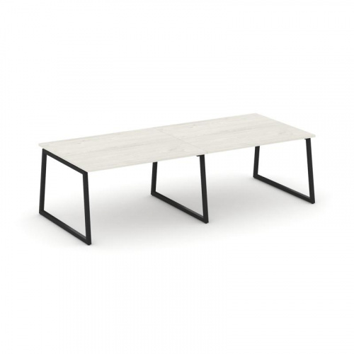 Style Project Стол переговорный SN-4T1.SPRG-044.3 Акация Лорка/Металл Антрацит 3160*1180*750 фото 4 Style Project Стол переговорный SN-4T1.SPRG-044.3 Акация Лорка/Металл Антрацит 3160*1180*750 фото 4