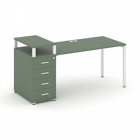 Стол офисный с опорной тумбой Concept CN.SP-410