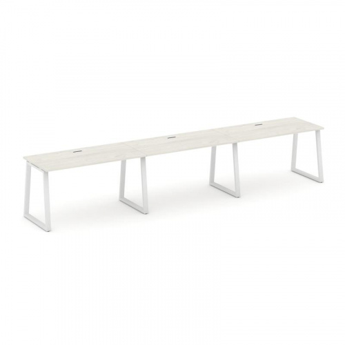 Style Project Рабочая станция 1 сторон. SN-6T1.ORS-042 Акация Лорка/Металл Антрацит/Заглушка Пластик фото 13