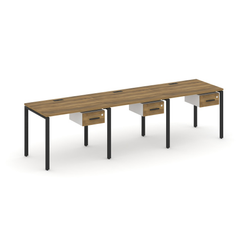 Бенч-система на 3 места с подвесными тумбами Concept CN.ORS-129 фото 7