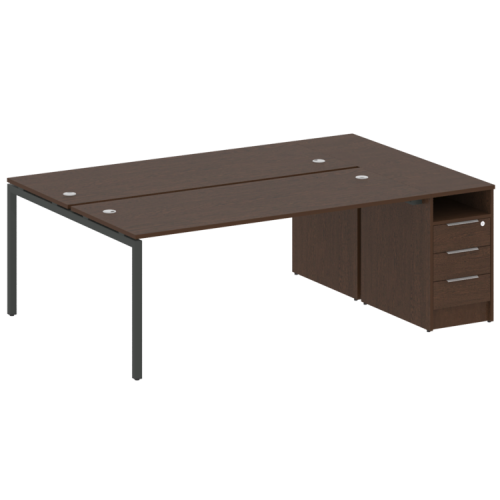 Бенч-система с тумбой на П-обр. м/к Metal System Quattro 40БП.РС-СТП-2.5 фото 9