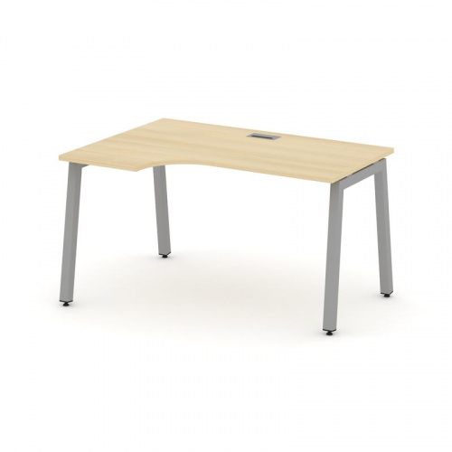 Style Project Стол рабочий эргоном. SN-5A.SPA-002(L) Дуб Табак/Металл Антрацит 1580*600/980*750 фото 7