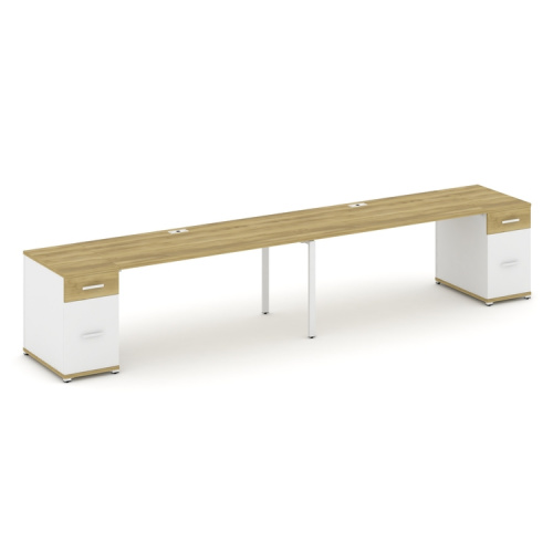 Бенч-система на 2 места с 2 опорными тумбами Concept CN.ORS-416 фото 11