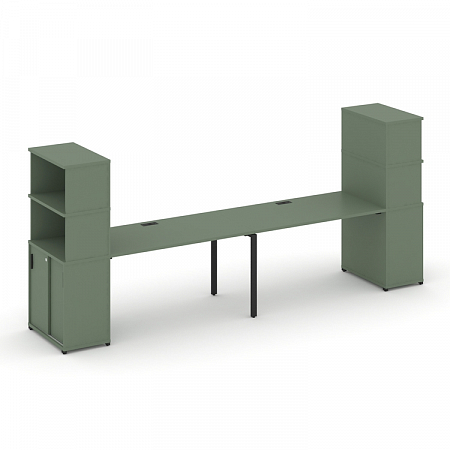 Бенч-система с опорным шкафом-купе Concept CN.ORS-244