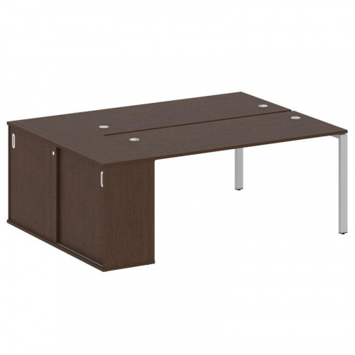 Бенч-система с шкафом-купе на П-обр. м/к Metal System БП.РС-СШК-1.4 фото 3