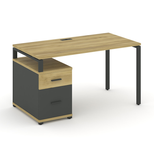 Стол письменный с опорной тумбой Concept CN.SP-308 фото 4 Стол письменный с опорной тумбой Concept CN.SP-308 фото 4