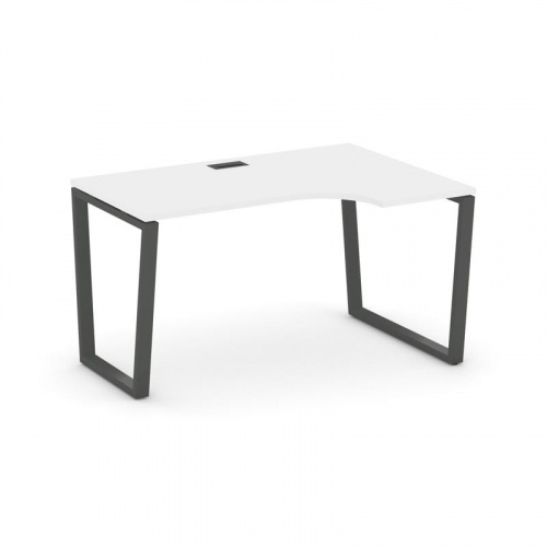 Style Project Стол рабочий эргоном. SN-6T2.SPA-012(R) Акация Лорка/Металл Антрацит/Заглушка Пластик фото 26