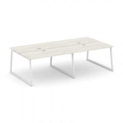 Style Project Рабочая станция 2-х сторон. SN-4T1.DRS-033 Акация Лорка/Металл Антрацит/Заглушка Пласт фото 18