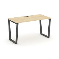 Style Project Стол письменный SN-6T2.SP-015 Акация Лорка/Металл Антрацит/Заглушка Пластик Черный 178