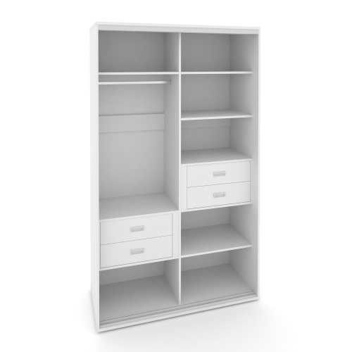 Корпус 2-х секционного шкафа высокого L=1400мм Maris SH.K2-4.1 K5 фото 2