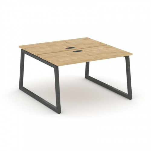 Style Project Рабочая станция 2-х сторон. SN-5T1.DRS-022 Акация Лорка/Металл Антрацит/Заглушка Пласт фото 22