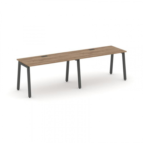 Style Project Рабочая станция 1 сторон. SN-5A.ORS-022 Антрацит/Металл Антрацит 2360*800*750 фото 17