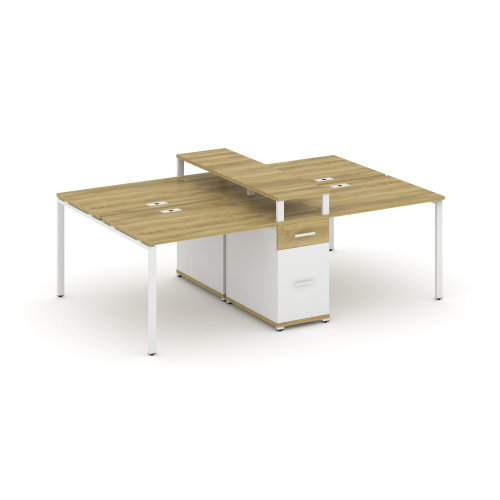 Бенч-система на 4 места с 1 опорной тумбой Concept CN.DRS-437 фото 11 Бенч-система на 4 места с 1 опорной тумбой Concept CN.DRS-437 фото 11