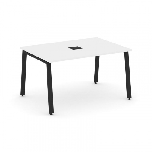 Style Project Стол переговорный SN-6A.SPRG-003 Дуб Табак/Металл Белый 1380*980*750 фото 2 Style Project Стол переговорный SN-6A.SPRG-003 Дуб Табак/Металл Белый 1380*980*750 фото 2